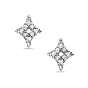 Women’s 14KW Diamond Studs